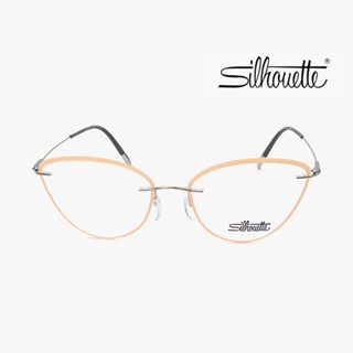 silhouette 5500 奧地利詩樂無螺絲眼鏡｜復古文藝超輕貓眼純鈦眼鏡架 女生品牌眼鏡框【幸子眼鏡】