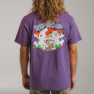 [ YAV ] 美國 RIPNDIP 授權經銷 中指貓 Lord Nermal Shroom House Tee 短T