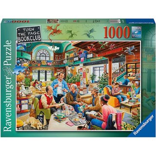 德國Ravensburger 維寶拼圖-翻頁讀書俱樂部 (1000P) RV16875