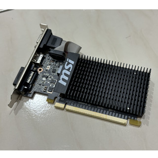 微星 MSI GT710 顯示卡 1GD3H LP | DDR3記憶體1GB 短檔板 | 二手正常良品