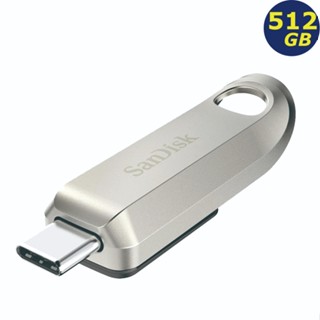 SanDisk 512G 512GB Ultra Luxe Type-C CZ75 400MB USB 3.2 隨身碟