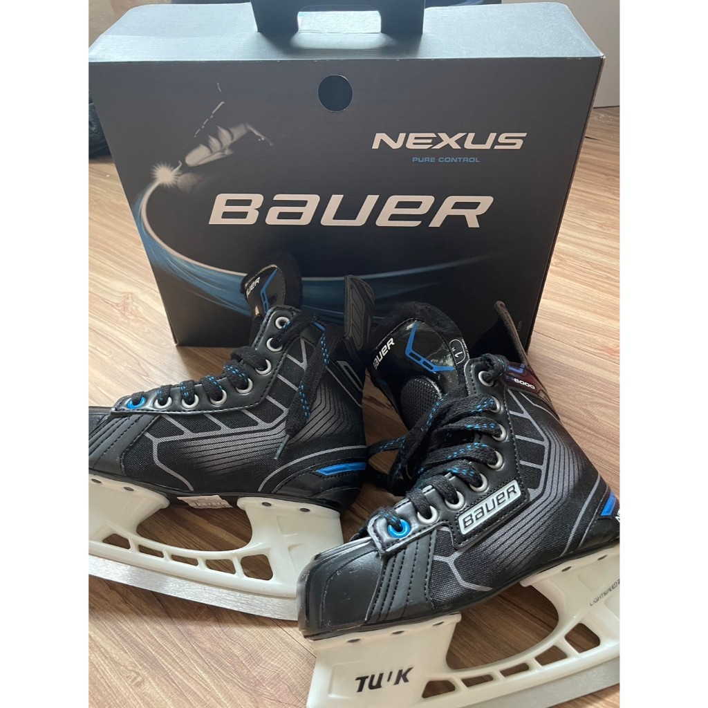 二手 兒童冰刀 Ice skates Bauer Nexus N6000 Size：1 US2.0 Width R曲棍球