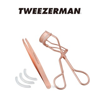 德國 雙人Tweezerman 微之魅 睫毛夾和鑷子套裝組 睫毛夾 鑷子 眉夾 禮盒