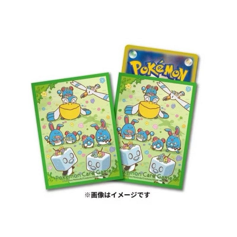 日本正版 花冠 瑪力露 瑪力露麗 卡套 1包64張 66x92mm 寶可夢中心限定 ptcg