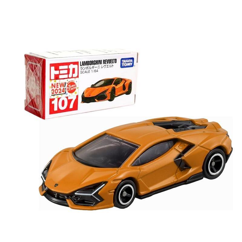 (TOMICA)汽車世界 多美小汽車 藍寶堅尼 Revuelto V12 No.107