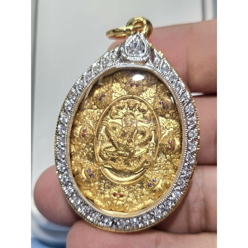 2566 阿贊初 巴蒂航 那郎 澤度金 SET4 特別版本 16紫 紅 寶石 一箱只有一面 三立材質 背面蜘蛛網
