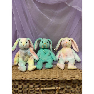 TY Beanie Baby Bunny 兔子 8.5” 21cm Ty bear Vintage Antique