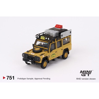 +小玩家+ MINI GT #751 Land Rover Defender 110 Camel 駱駝盃 右駕 現貨