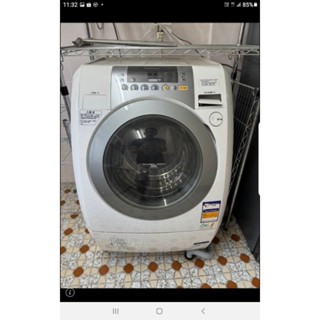 二手中古國際牌13公斤變頻洗脫烘滾筒洗衣機，型號NA-V130UDH，保固3個月