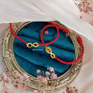 J'code真愛密碼 無限真心 編織金手鍊