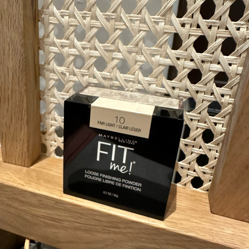 Maybelline 媚比琳FIT ME空氣絲絨蜜粉 10 FAIR LIGHT 全新