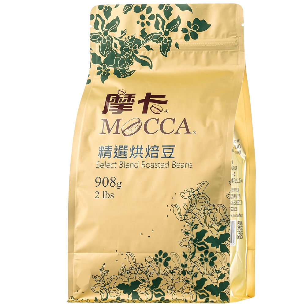 [摩卡咖啡 MOCCA] 精選烘焙豆(2磅/袋) 咖啡豆