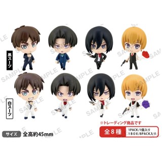 現貨 BUSHIROAD CREATIVE黑白扭蛋進擊的巨人盒玩 散盒 隨機出貨