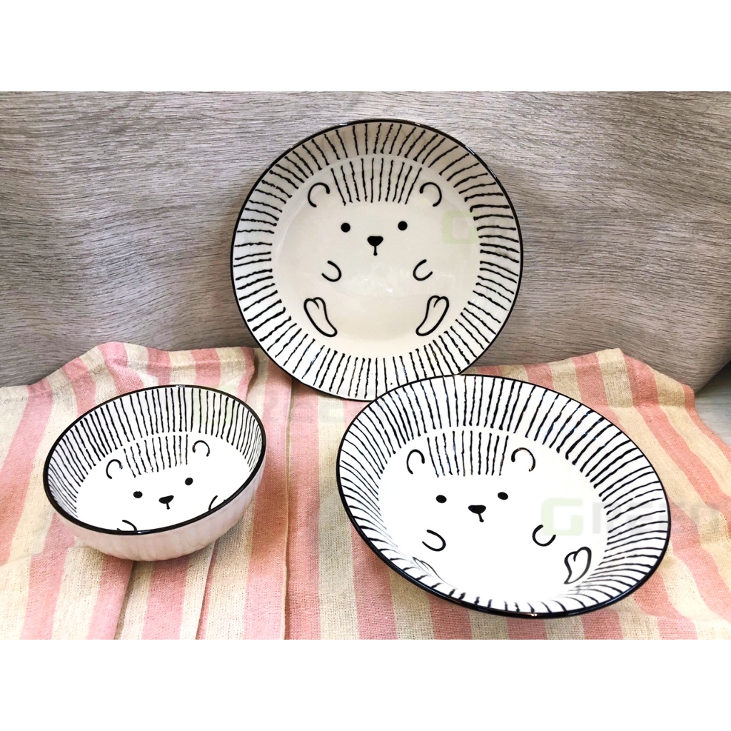 刺蝟系列／麵碗／湯碗／丼飯碗／菜盤／防燙／好拿／點心盤／水果盤／醬油碟／早午餐／食品級／台韓高雄