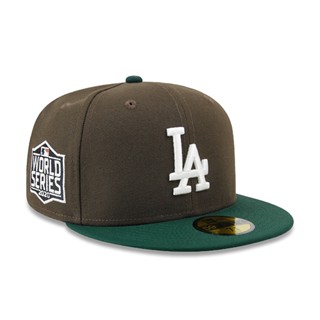 【 NEW ERA】MLB 洛杉磯 道奇 2020 世界大賽 咖啡 復刻 59FIFTY【ANGEL NEW ERA】