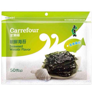 【家樂福】芥末風味 朝鮮海苔50g/包
