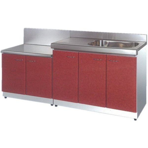 可安裝便宜 廚具 不銹鋼流理台 瓦斯爐 兩件式流理台 172公分含 配送 限桃園全區安裝另計