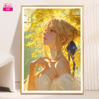🚀SCC玩具屋《框畫模型預購》阿喵畫社 迎辰吾王saber裝飾畫｜Fate