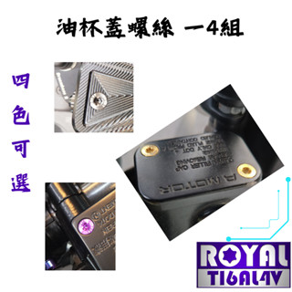 【瘋螺絲】宏佳騰 / AI-1 專區 ★ 油杯蓋固定 螺絲組 ★ 64正鈦/鈦合金螺絲 ★ 出貨附發票 ★ 四色可選