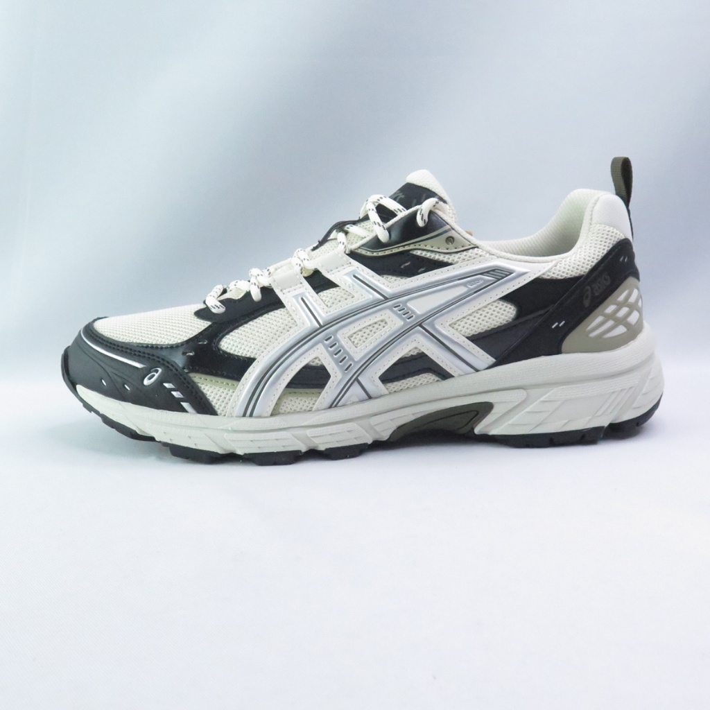 ASICS 1203A536102 GEL-NUNOBIKI 男款 運動休閒鞋 奶油/黑銀【iSport愛運動】