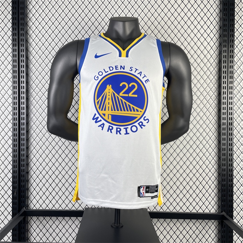 NBA 23賽季 球衣 勇士 隊 Warriors 22 號 維金斯 Andrew Wiggins 白 SW 運動 背心