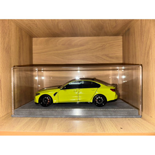 1:18深灰、淺灰色羊巴皮、寶石藍麂皮展示盒 （不包含模型車）