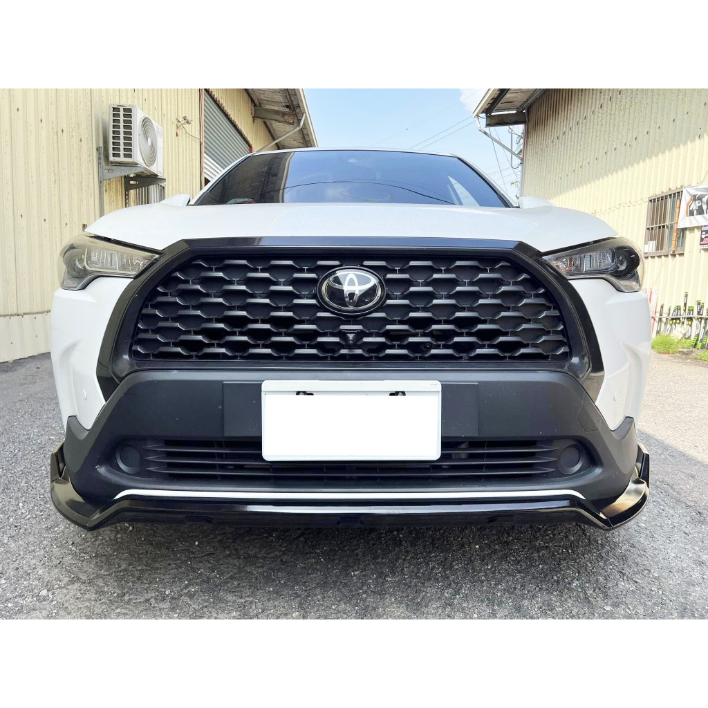 現貨 COROLLA CROSS CC 專用型 運動版 三片式 ABS 實心版 前後包 前鏟 前下巴 後包 後擾流
