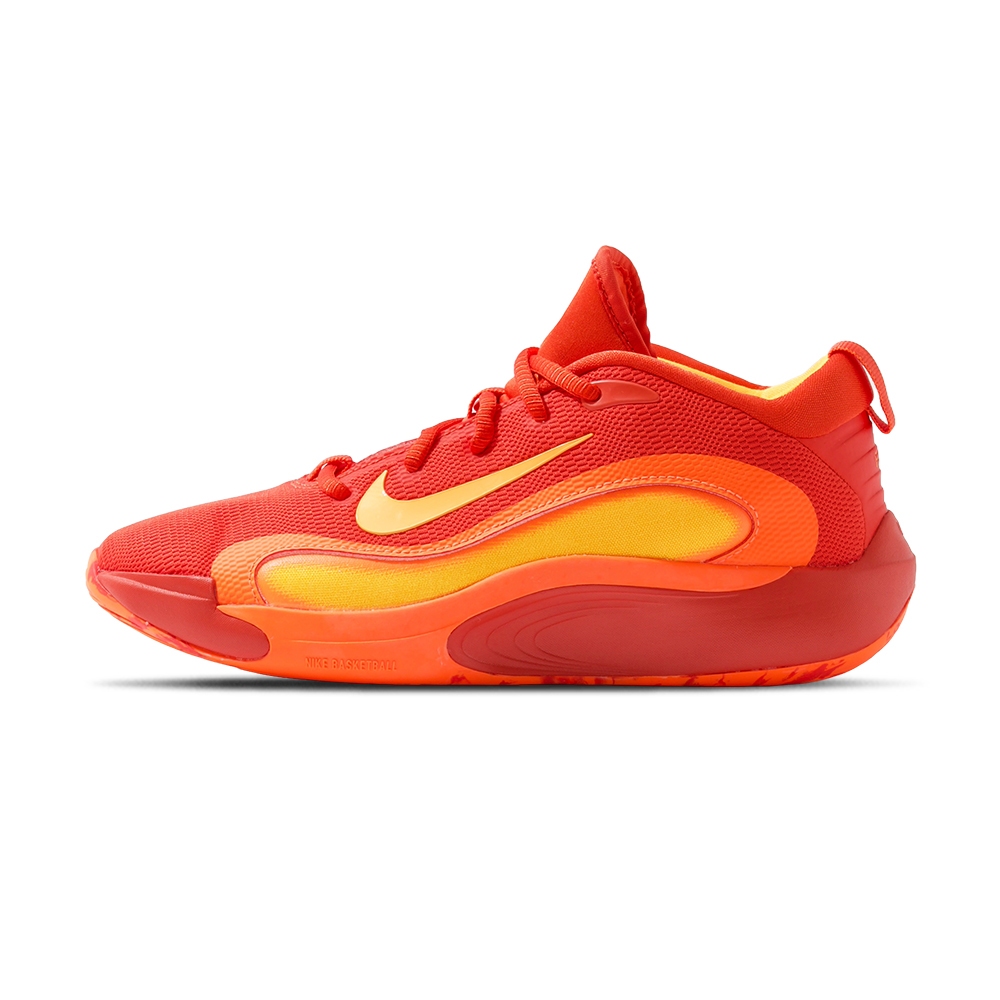 Nike Isofly 大童 紅橘 透氣 緩震 防滑 網布 經典 實戰 運動 籃球鞋 FN4384-800