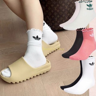 Adidas 三葉草 女生薄款中筒襪長襪 棉襪 三葉草運動襪 H62037 GN3045 Adidas中筒襪 四季款薄襪