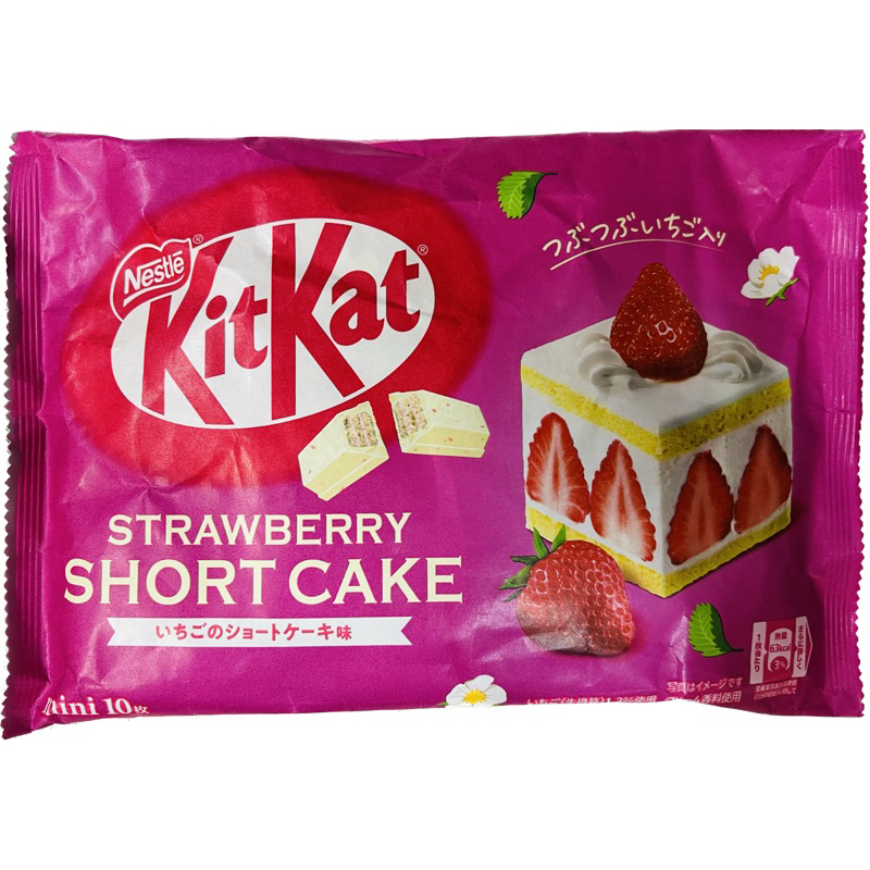 雀巢 草莓蛋糕風味KitKat 10入