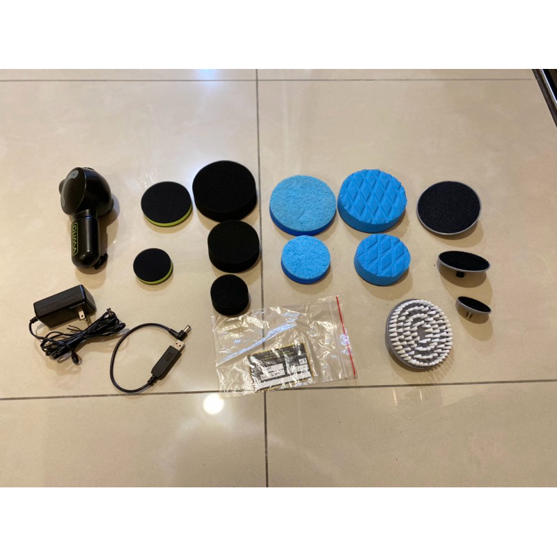 [二手]OLIMA 輕巧 無線 打蠟機 無刷馬達 手工 上蠟 玻璃油膜連根拔除 清潔蠟搭配 打蠟機 汽車美容
