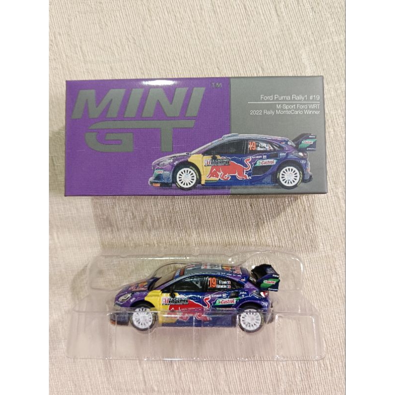 Mini gt  #533 Ford Puma Rally 1 #19