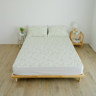 翔仔居家 竹纖維透氣防水保潔墊【全尺寸任選】建議35cm內床墊適用 物理防蟎 正常水洗 防水墊 防蟎保潔墊 單人 雙人