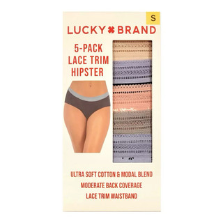 快速出貨🔜 ✨Lucky Brand 女棉質內褲五入組✨