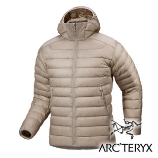 【Arc'teryx 始祖鳥】男Cerium羽絨連帽外套(鵝絨FP850)『盧恩褐』X007313