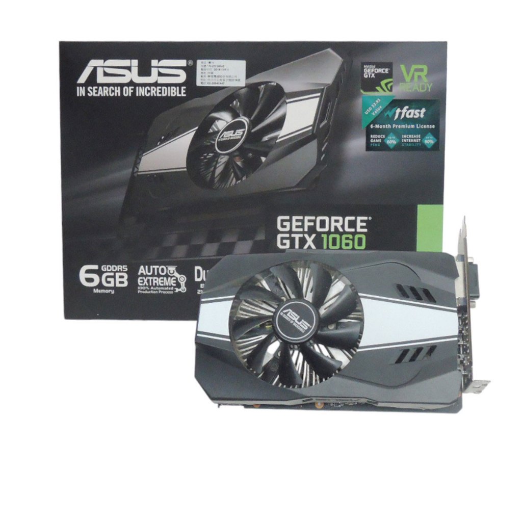 金卡價 3128 二手 ASUS DUAL GEFORCE GTX1060 顯卡 120500000112 02