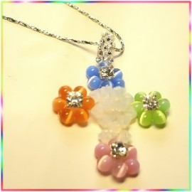 【DIY飾品材料包】SWAROVSKI水晶項鍊PSA827●手作飾品。附製作說明。可訂做顏色●SWAROVSKI水晶素材