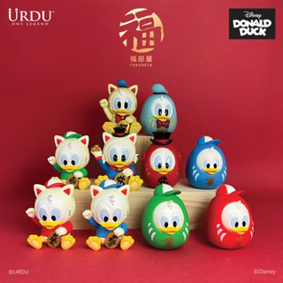 ✿AREA.TOY✿ 迪士尼 福部屋幸運系列 盲盒 盒玩 玩具 汽車擺件 唐老鴨