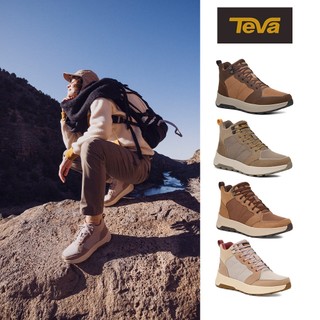 【TEVA】男/女戶外鞋 防水 高筒多功能鞋/休閒鞋/登山鞋 Ellwood Mid 組合 (原廠)