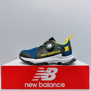 New Balance NB 中童 黑藍色 BOA 旋轉鈕 寬楦 舒適 運動 休閒鞋 PTBTRBY1