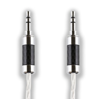 發燒級 3.5mm 公對公【川木】全新現貨【W251】純銀 對錄線 AUX 3.5立體聲 車載 耳機 音頻線 30cm