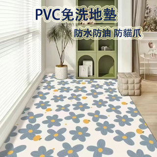 陽臺地墊 pvc地墊 廚房地墊 客廳地墊 客廳地毯 玄關地墊 臥室地毯 防水防滑防曬 可定製裁剪 地毯地墊 寵物地墊
