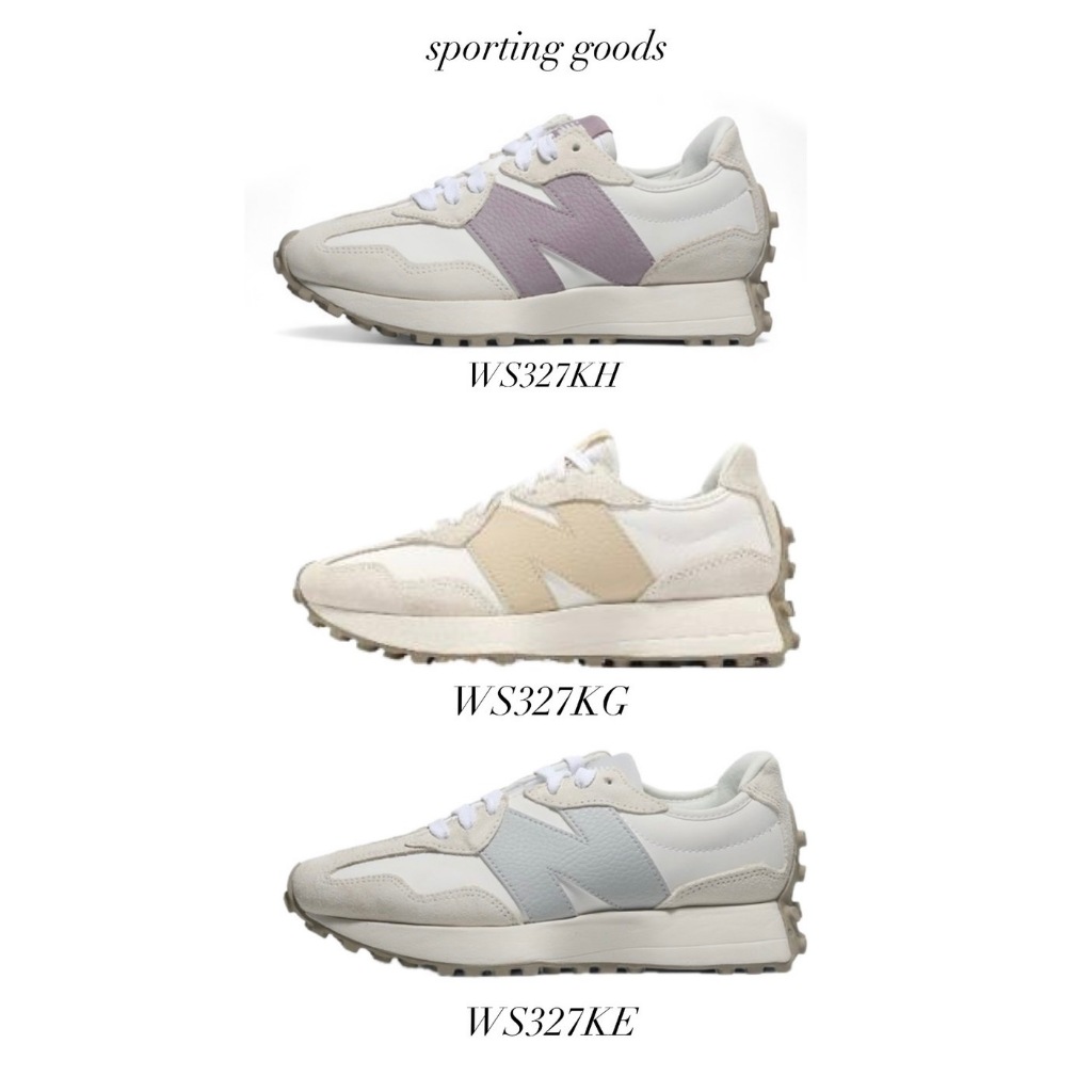 S.G New Balance (WS327KG/WS327KE/WS327KH) 327海鹽系列復古鞋