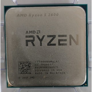 [免運][臺灣現貨][二手][保固30天] AMD Ryzen 5 2600 六核十二線 處理器 CPU 無散熱器