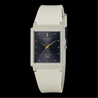 CASIO 卡西歐 知性 輕巧 復古 方框 腕錶 - 白 x 黑麵 (MQ-38UC-8A) [秀時堂]