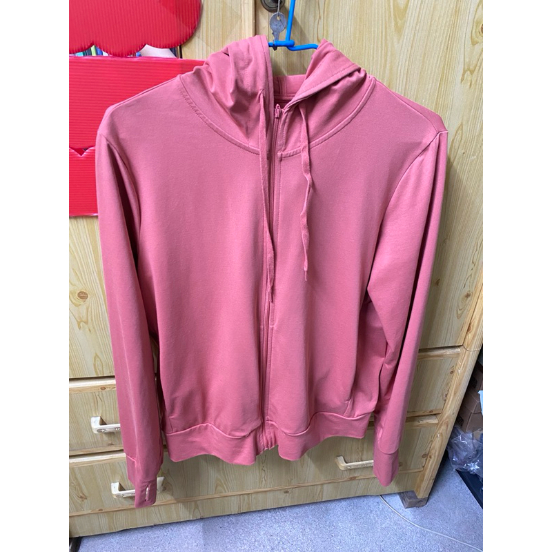 Uniqlo橘色休閒外套XL