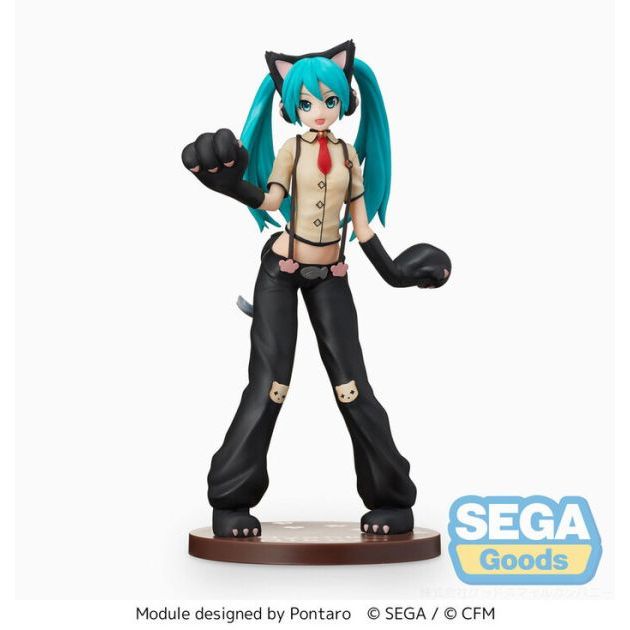 現貨 SEGA 景品 初音未來 -名伶計畫- Arcade未來音調 貓娘初音 公仔