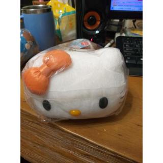 出清特價 300~絕版 日版 景品..HELLO KITTY 趴式 絨毛小娃娃 長20公分