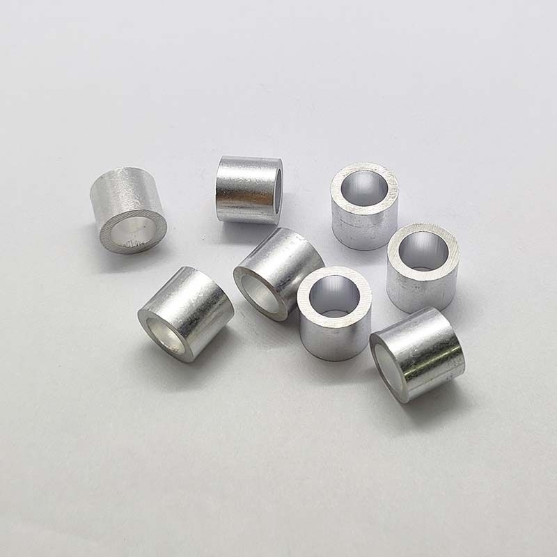 台灣現貨 鋁管夾 圓鋁管套 鋁束 圓鋁套 夾頭 收尾束 1mm1.2mm 1.5mm 2mm 2.5mm 3mm 4mm
