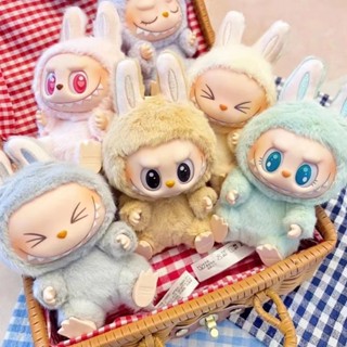 🥰【現貨】LABUBU公仔 拉布布 吊飾 心動馬卡龍系列二代 搪膠臉盲盒 popmart泡泡瑪特 毛絨坐坐派對公仔 玩偶